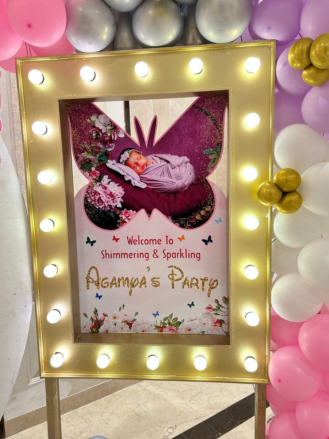 Butterfly theme decor