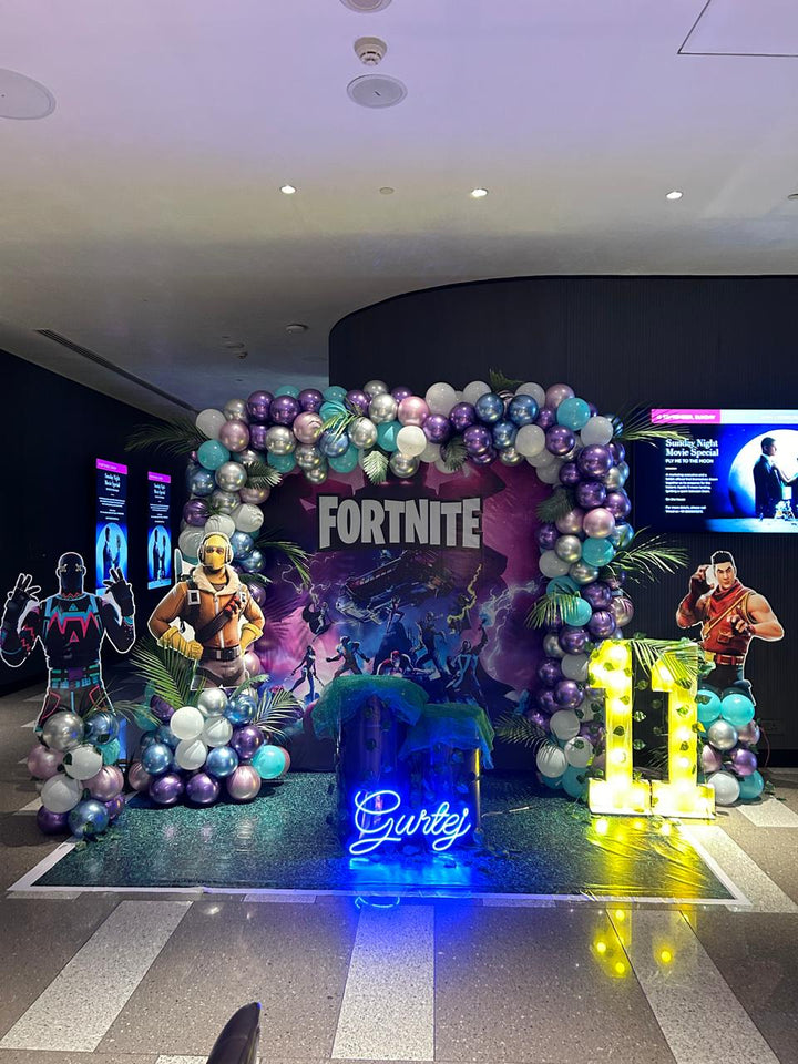 Fortnite theme decor