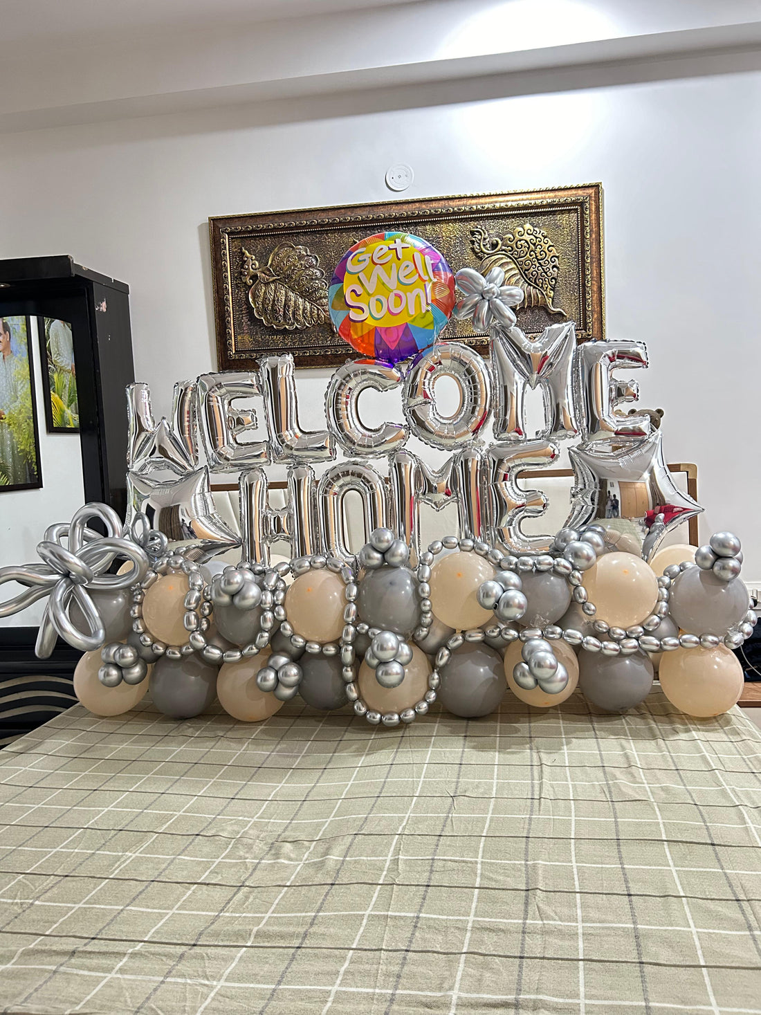 Welcome back / baby bouquet