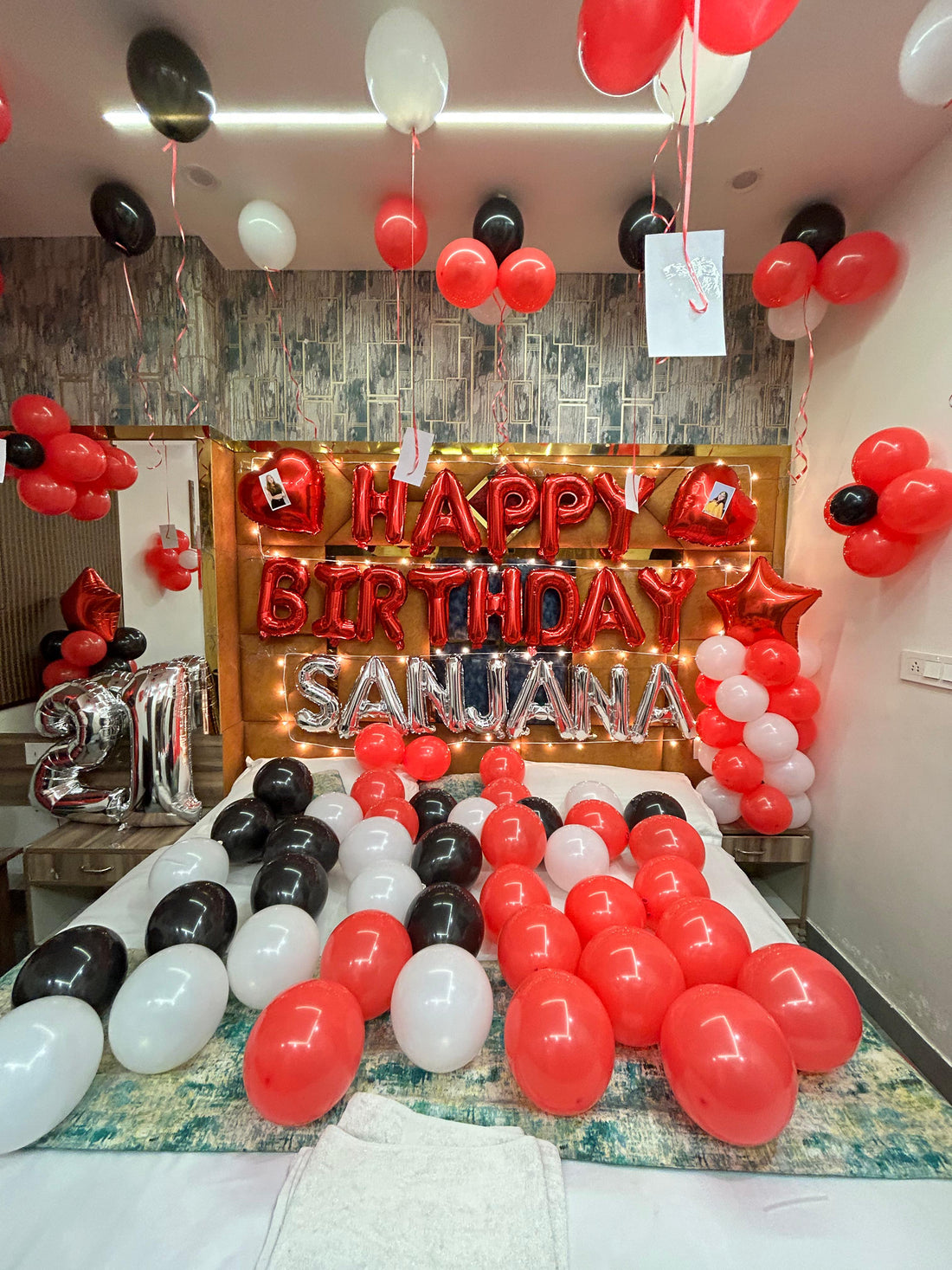 21st birthday decor