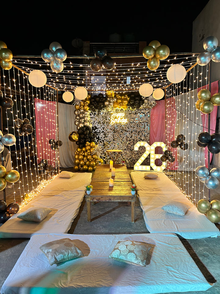 Sequen with sit down cabana
