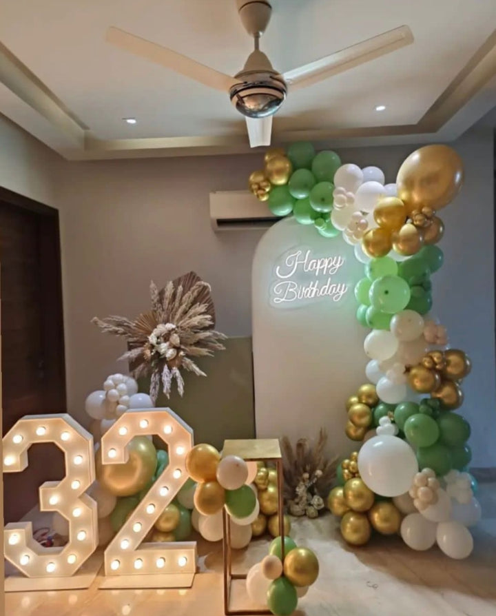 Party time backdrop