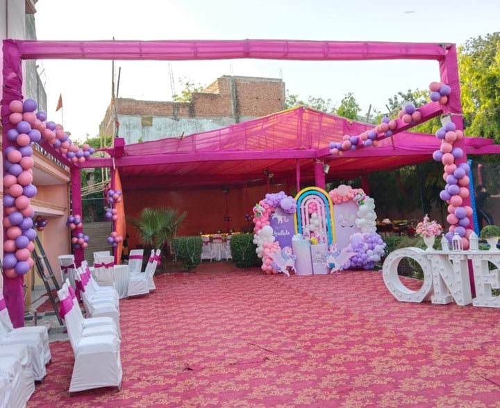 Unicorn theme backdrop