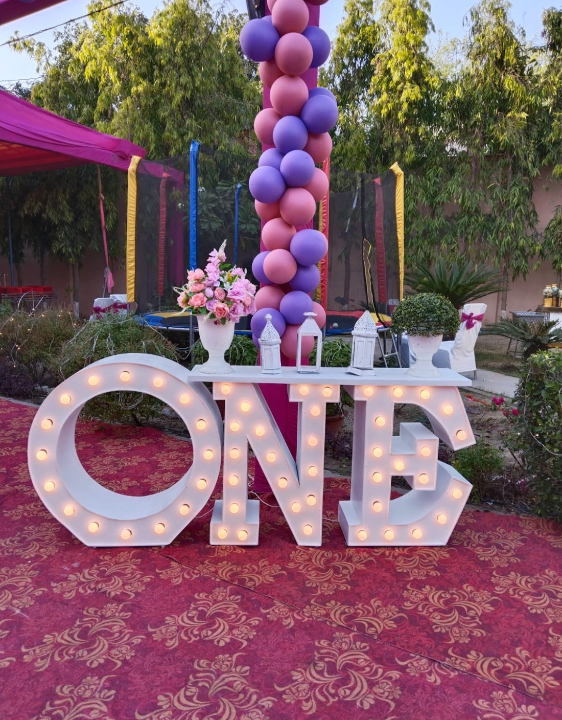 Unicorn theme backdrop