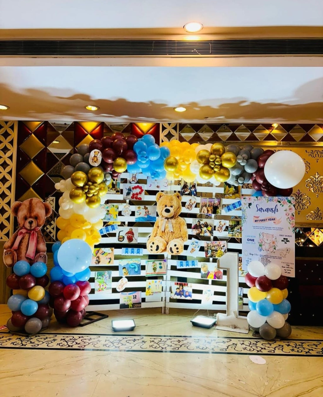 Teddy theme decor