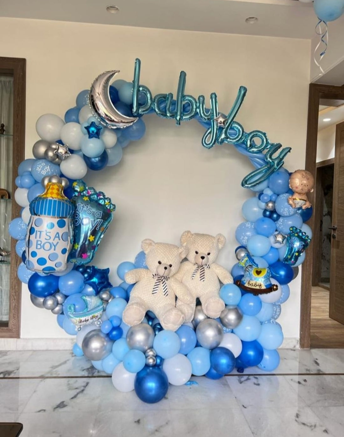 Welcome baby arch