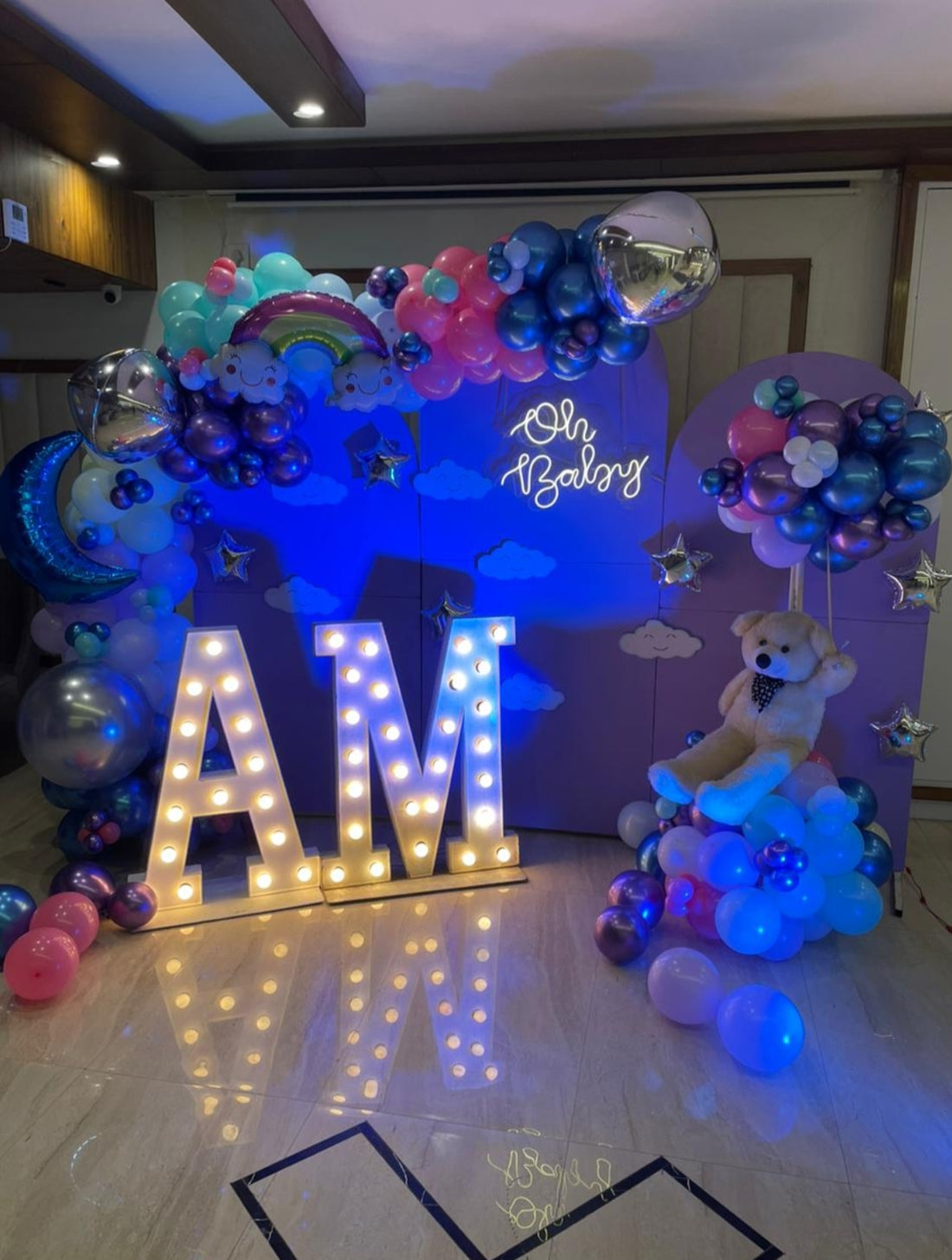 Complete Baby shower setup