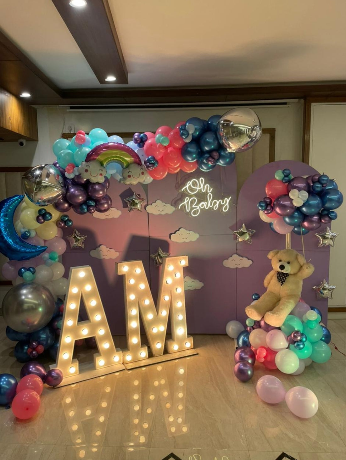 Complete Baby shower setup