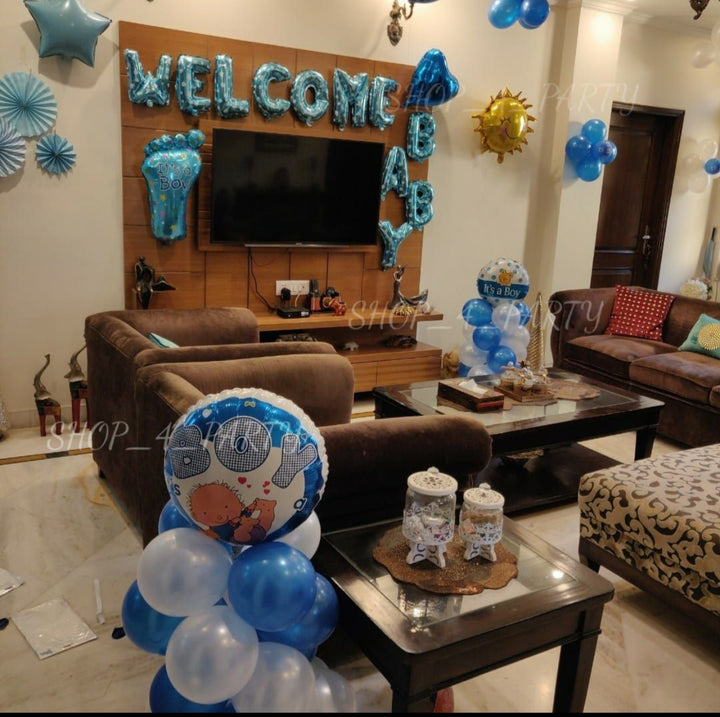 Baby welcome décor