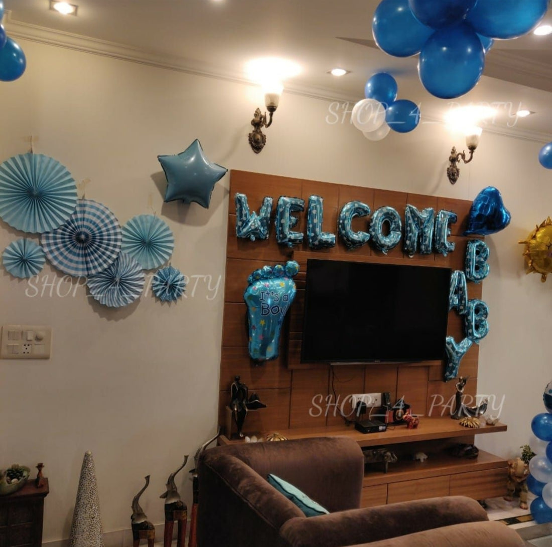 Baby welcome décor