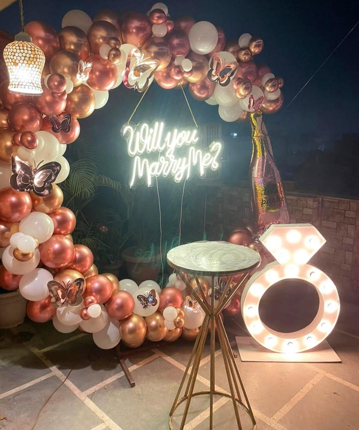 Pop the question decor