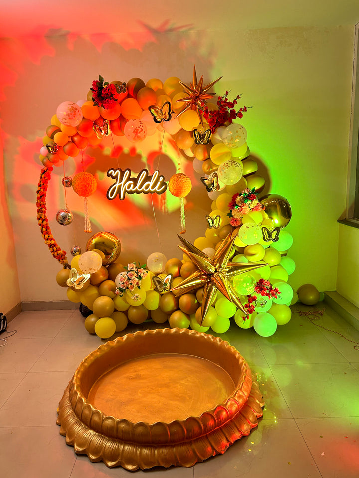 Haldi round arch