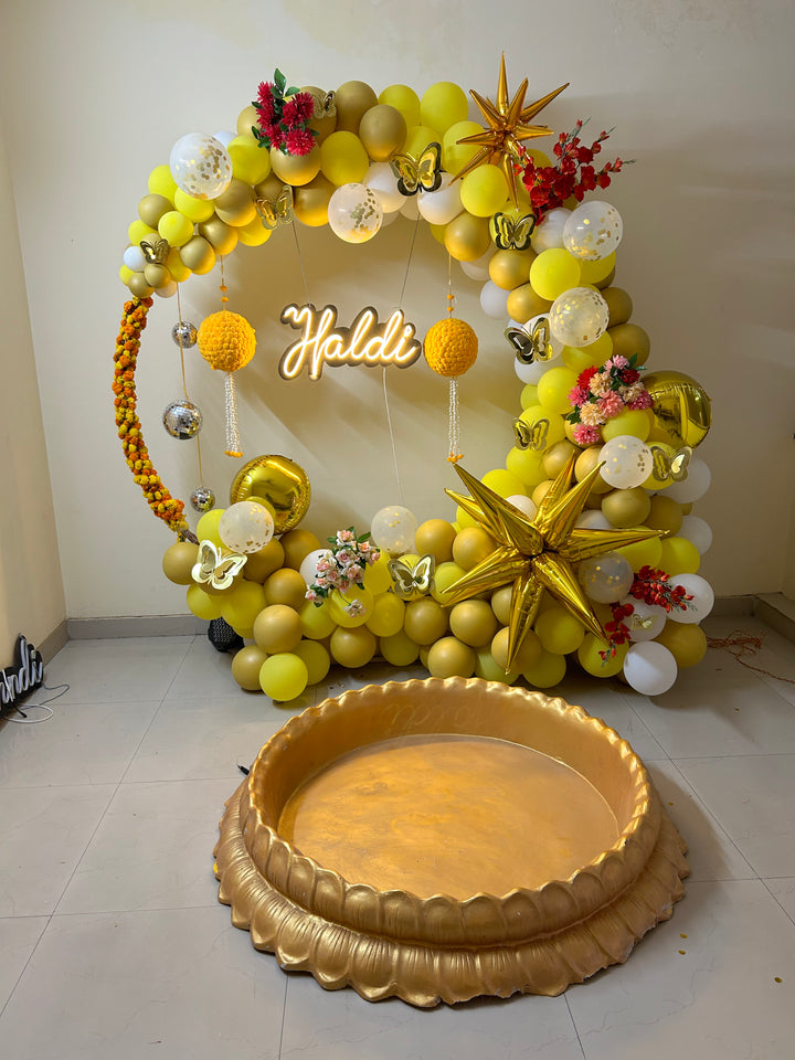 Haldi round arch