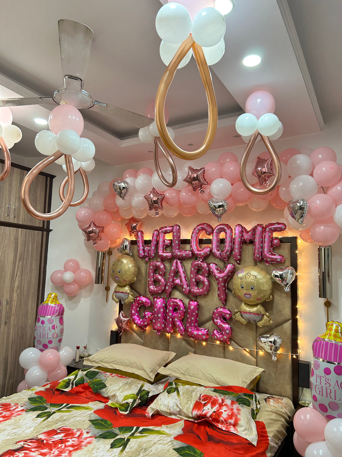 Baby shower setup