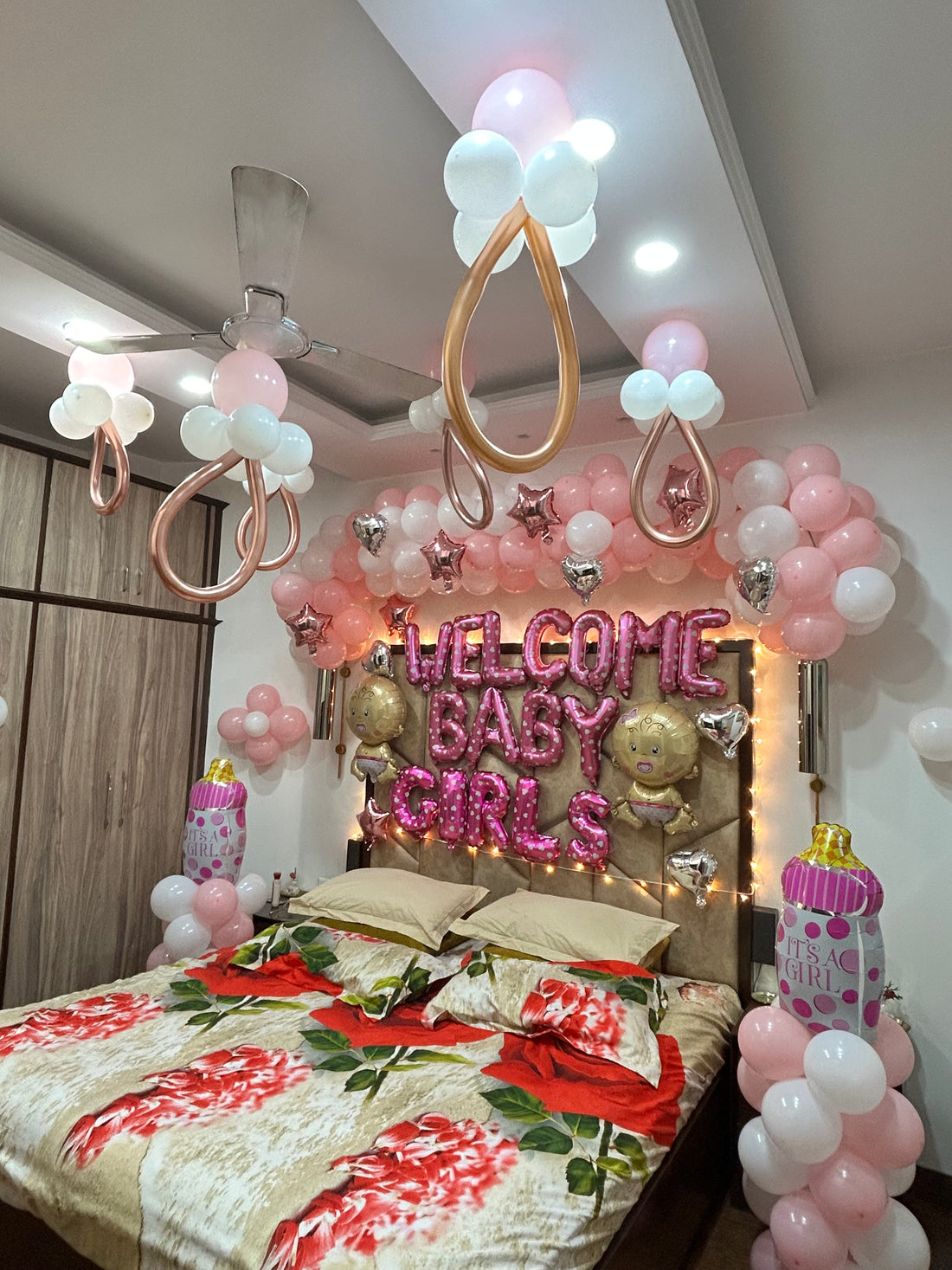 Baby shower setup