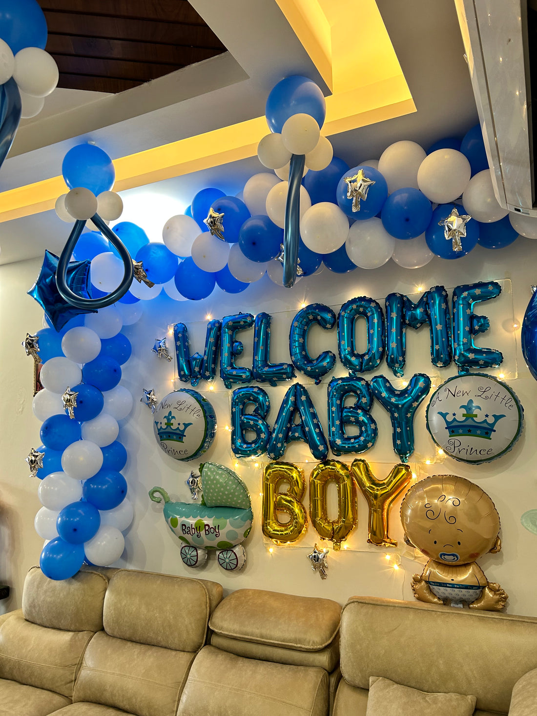 Baby shower setup