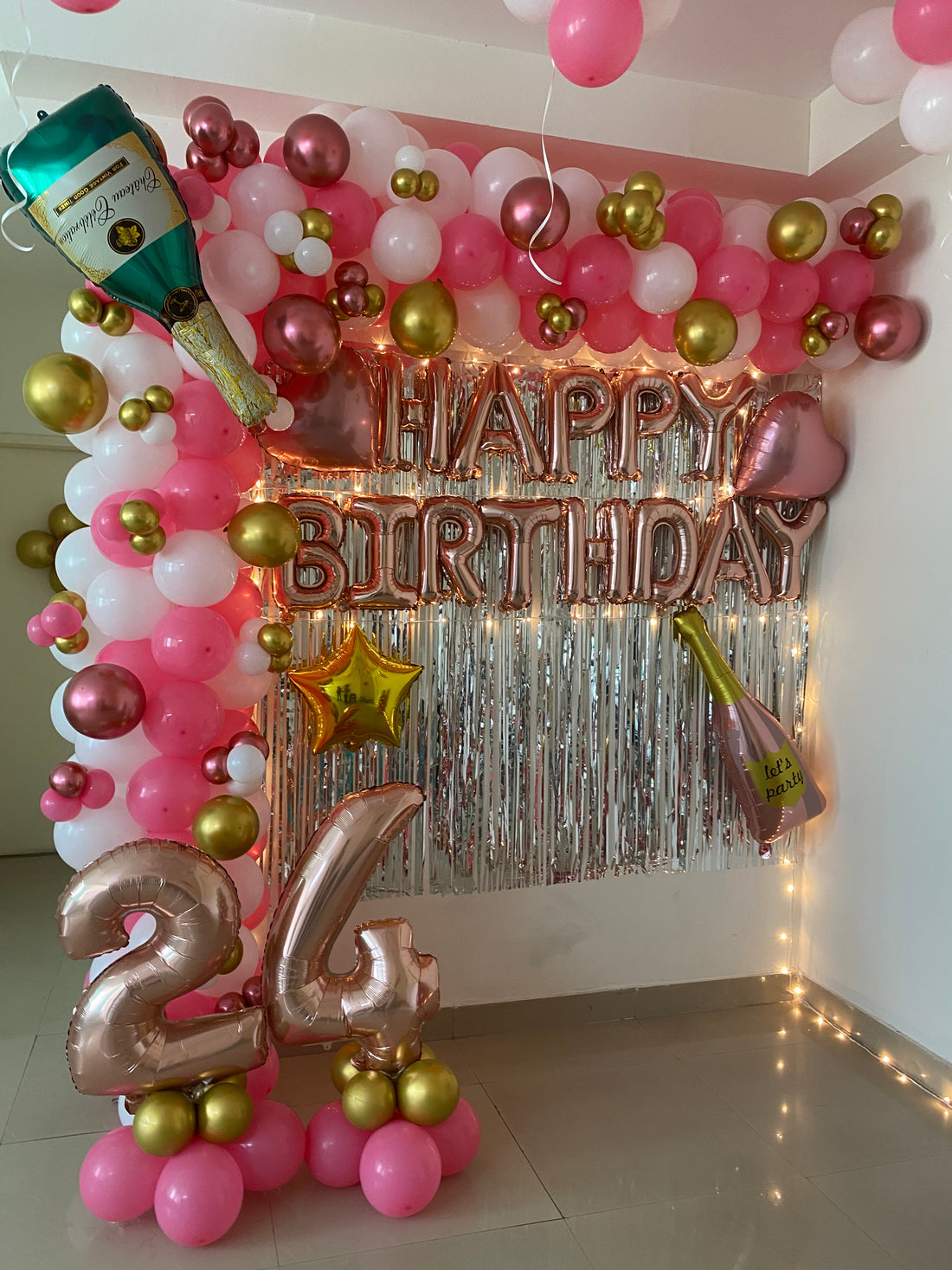 Perfect anniversary arch