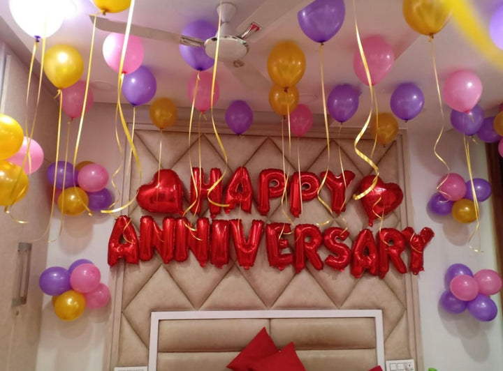 Basic anniversary decoration