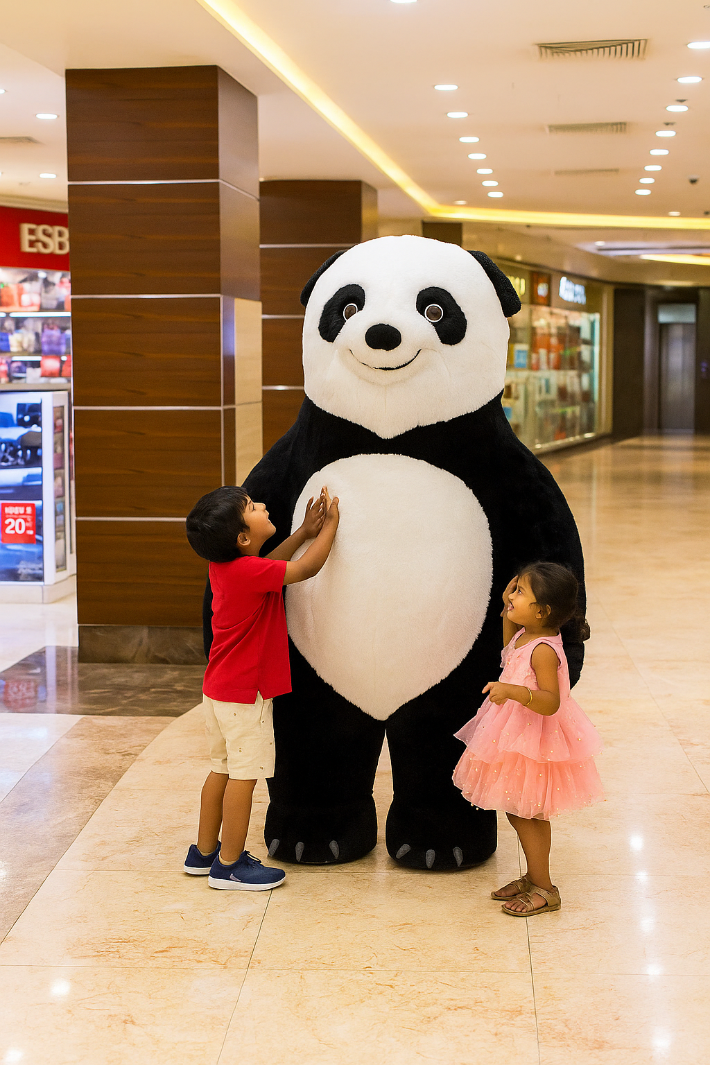 Surprise with Panda