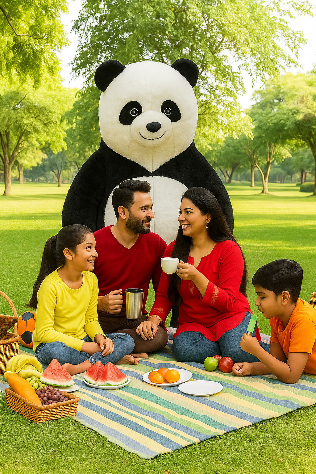 Surprise with Panda