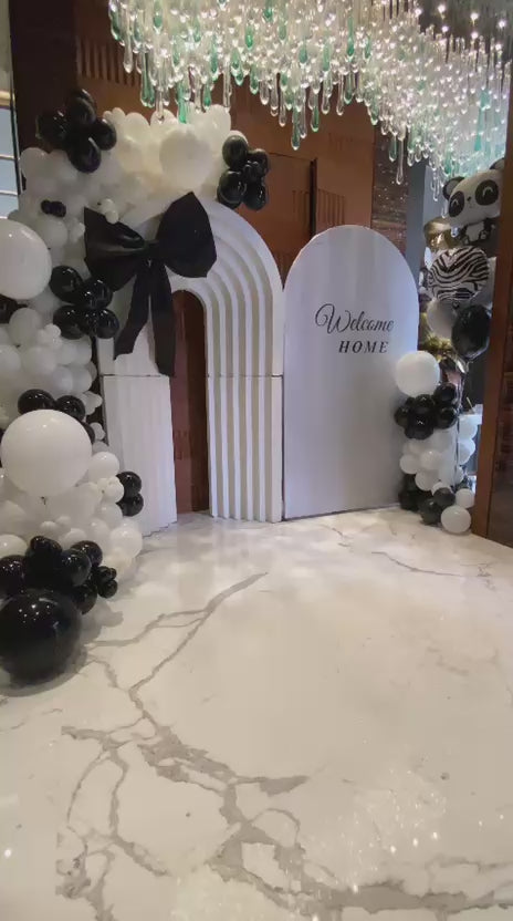 Monochrome Majesty – Luxury Welcome Setup