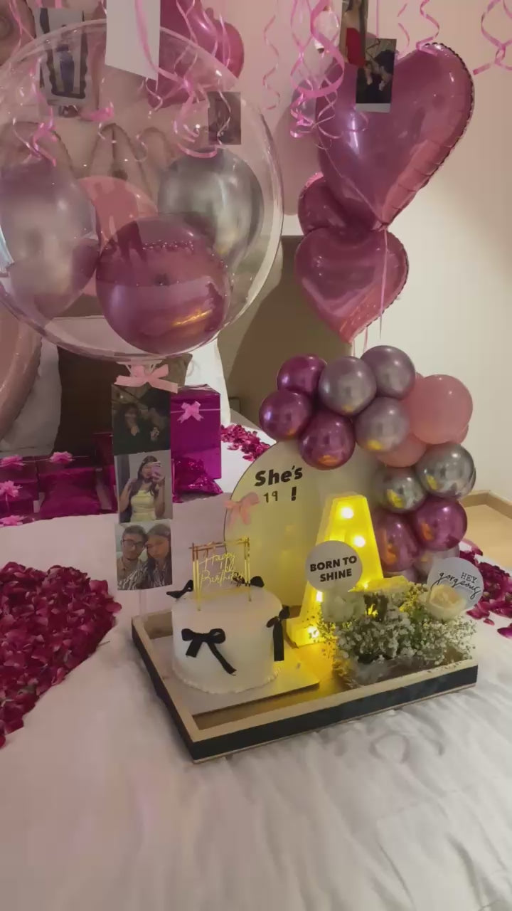 Pink Pinterest Hamper Decor
