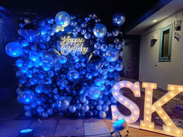Balloon wall setup