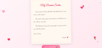 Personalized Valentine Website - Preview 4 of 7